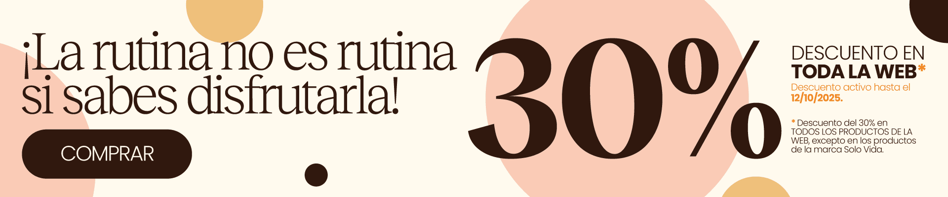 30%dto. en toda la web