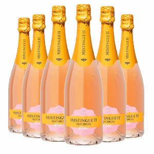 Caja 6 botellas MISTINGUETT REBEL ROSE 8%