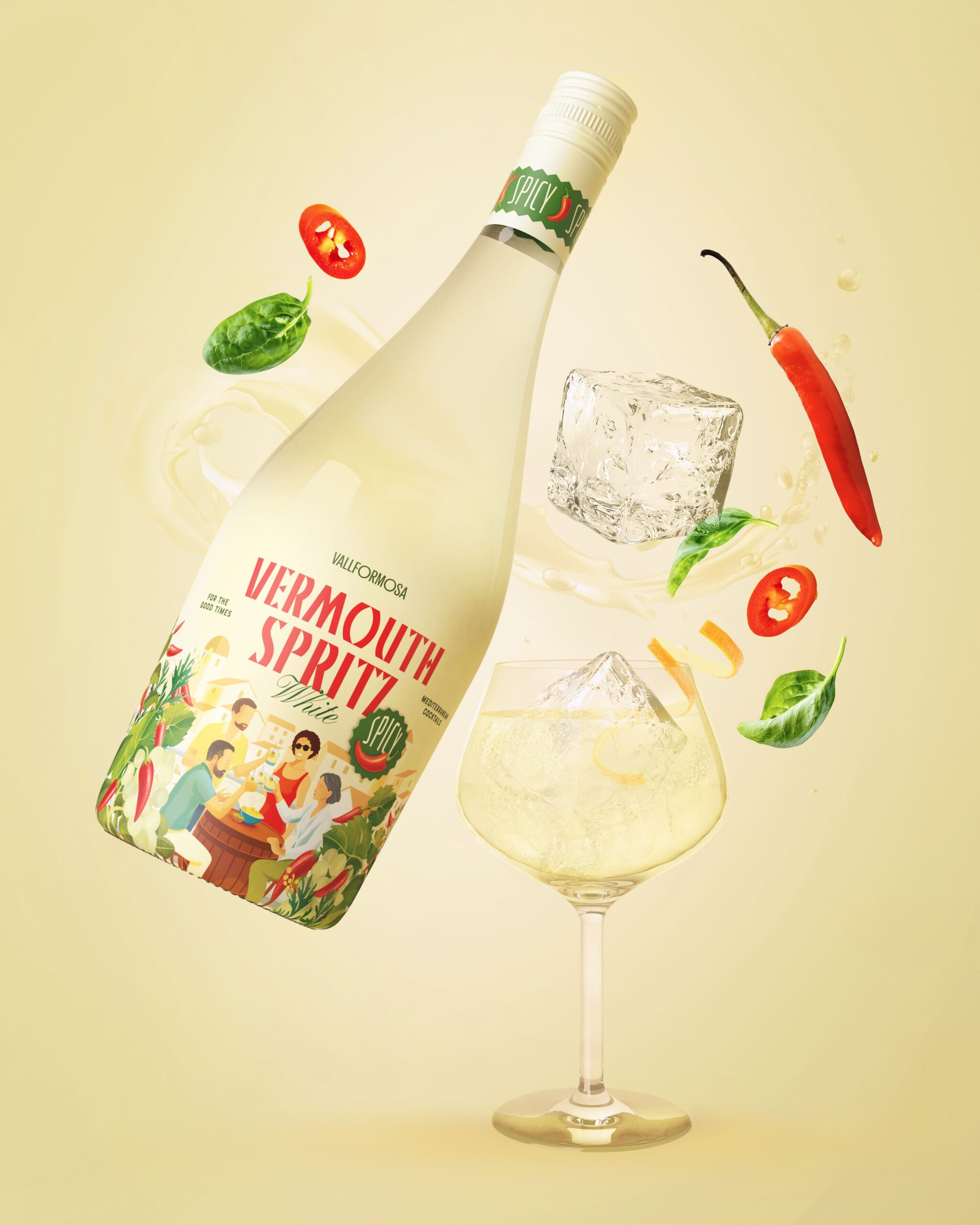 Vallformosa Vermouth Spritz White Spicy