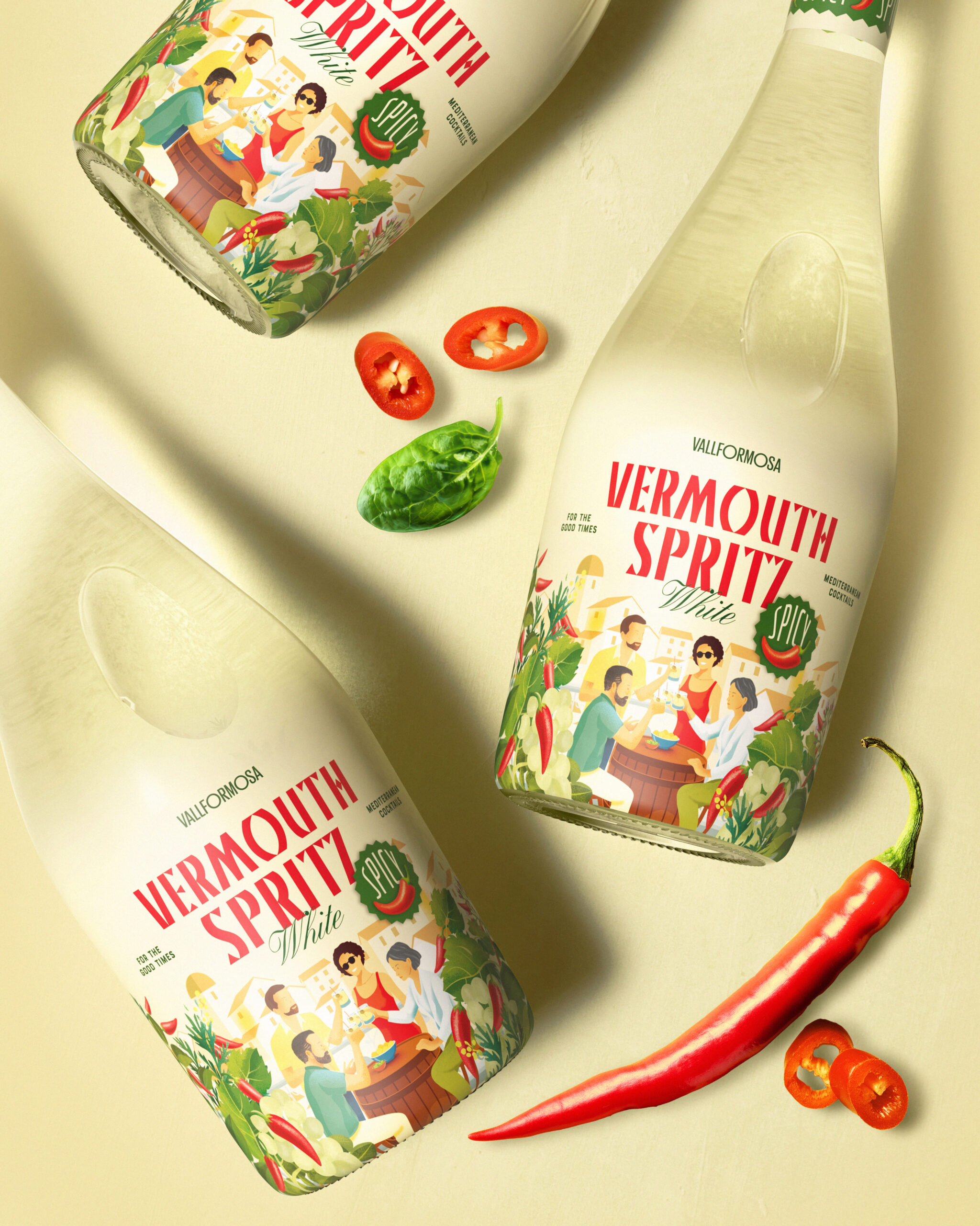 Vallformosa Vermouth Spritz White Spicy